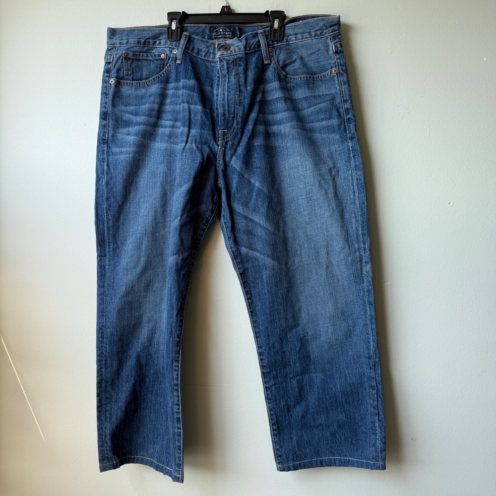 Lucky‎ Brand 329 Classic Straight Leg Jeans Mens Denim Size 36